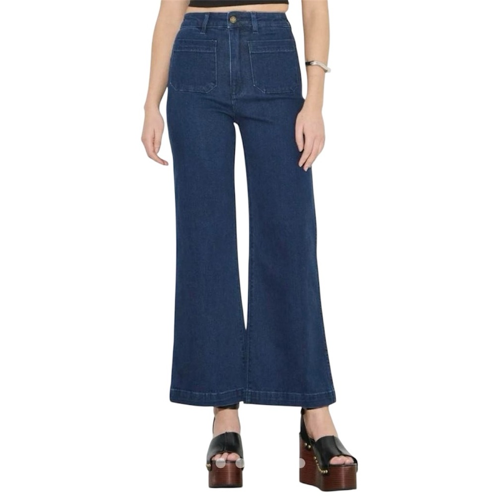 Rolla’s High Rise Wide Leg Sailor Jeans Size 26